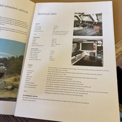 Vintage SISU XA-Series Armoured Wheeled Vehicle Military Vehicle Brochure