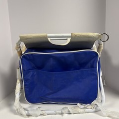 Vintage United States Postal Service Small Fold Up Carry Stool With Zip Up Bag