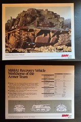 Vintage BMY Combat Systems US Army Brochure Lot & 8 Pics Advertising Packet Lot