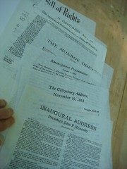 Vintage American Savings portfolio containing various historical documents