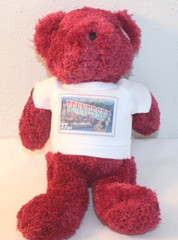 Group of 5 United States Post Office Plush Stamp Bears