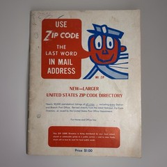 Vintage United States Zip Code Directory Mr Zip USPS Government Advertising