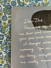 Vintage 1988 Army Recruitment Print Ad Dear Dad: Real Courage