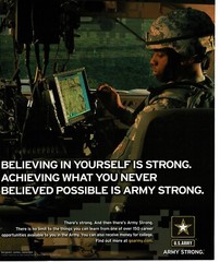 2008 U S Army Recruiting Enlistment Vintage Print Ad Sergeant James Jamerson