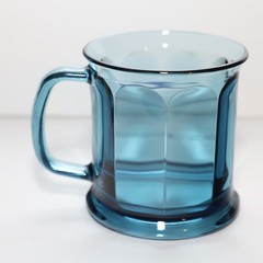 CUNY CCNY NOAA Glass Coffee Mug Blue Student Remote Sensing Research CREST