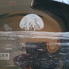 Rare Singer Kearfott Division defense contractor black moon dish 🌑