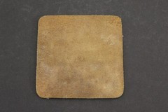 Vintage RCMP Royal Canadian Mounted Police Gold Emblem Coaster Government