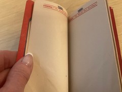 Vintage Forward With Federal Booklet Note Pad Pamphlet Advertising