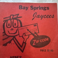 Vintage Mr. Zip United States Zip Code Directory / USPS Produced By The Jaycees