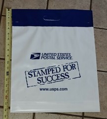 5 Bag Lot New USPS UNITED STATES POSTAL SERVICE POST OFFICE STAMPED FOR SUCCESS