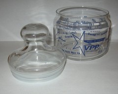 Vintage 1995 Dept of Energy VPP Waste Isolation Pilot Plant Glass Candy Jar