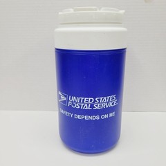 Vintage United States Postal Service Water Jug Safety Depends On Me
