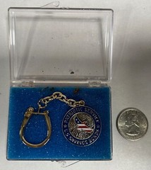 Vintage US Savings Bonds Promotional Advertising Keychain (B2)