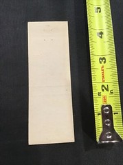 Joseph E Favuzza District Attorney Centre County Election Matchbook Cover