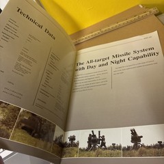 Vintage Bofors RBS 90 Low-Level Air Defence Missile System Military Brochure