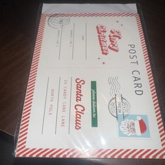 LETTERS TO SANTA POSTCARD KIT 6″ x9″ 8PCS PULSAR PRODUCTS, LLC 2024 New In Pack