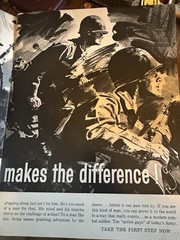 1964 US ARMY The Mark Of A Man Recruiting Brochure Rank / Job Description 31 Pgs