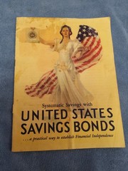 VINTAGE UNITED STATES SAVINGS BONDS 1936 ADVERTISING BOOKLET HISTORIC