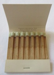 VINTAGE THE PRESIDENT’S HOUSE GOLD LETTERING MATCHBOOK – BRAND NEW