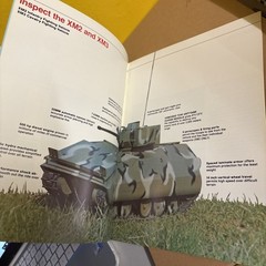 VTG 1978 FMC Fighting Vehicle Systems XM2 Infantry & XM3 Cavalry Tank Brochure