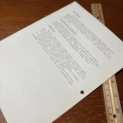 VTG 1970 U.S Army Fact Sheet Field Artillery 10: M44A1 155mm Howitzer Tank
