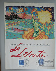 Statue of Liberty Centennial NY Times Advertising Insert + Vellum Envelope RARE