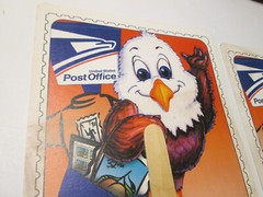 1996 Atlanta Area Map Hand Fans US Post Office Lot of 2