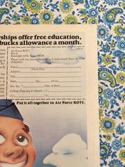 Vintage 1974 Air Force ROTC Recruitment Print Ad