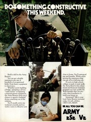 1988 Army Reserve Recruitiment Vintage Advertisement Print Art Ad