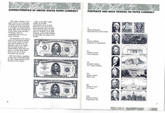 Know Your Money Booklet US Treasury Department Secret Service 1991 VTG Pics Info