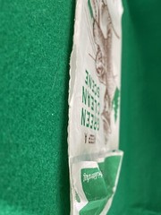 Original Plastic SMOKEY THE BEAR LITTER Bag 1960s GREEN CLEAN SCENE Trash Sack