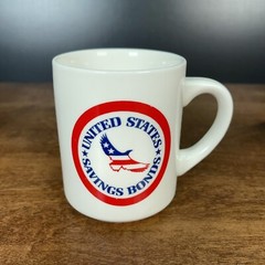 Vintage United States Savings Bonds Ceramic Mug