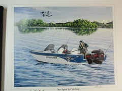 2001 Minnesota Governor’s Fishing Opener Breezy Point / Pequot Lakes poster Foss