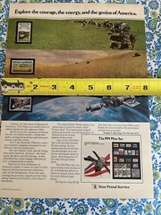 Vintage 1975 Print Ad Features U.S. Post Office 1974 Mint Set Stamps Offer