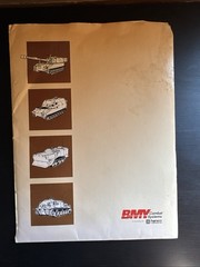 Vintage BMY Combat Systems US Army Brochure Lot & 8 Pics Advertising Packet Lot