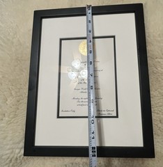 Governor of the State of Georgia 2007 Invitation, Black Framed, For Collectors