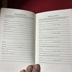 Political Ad Jeffrey Picolla Pennsylvania Personal Estate Inventory Booklet