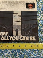 Vintage 1981 Army Be All You Can Be Print Ad Groundwork Of Flying Mechanic