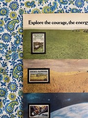 Vintage 1975 Print Ad Features U.S. Post Office 1974 Mint Set Stamps Offer
