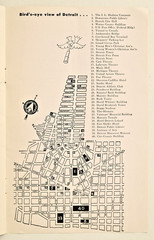 «WELCOME TO DETROIT» 8 page city tourist brochure VG Con. 8 x 5″