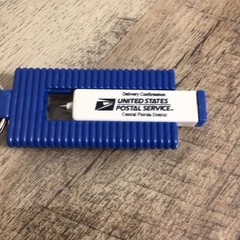 USPS United States Postal Service Plastic Keychain / Pen (Dry Ink)