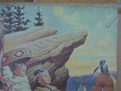(4) NATIONAL TUBERCULOSIS ASSOCIATION Native American CHRISTMAS SEALS POSTER