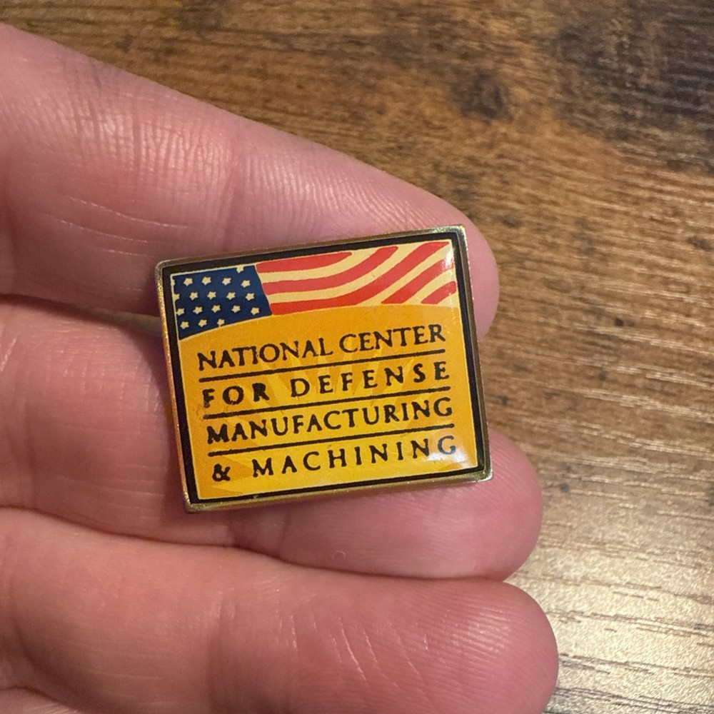 National Center for Defense Manufacturing & Machining Lapel Pin
