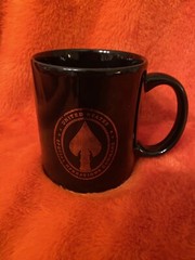 United States Special Operations Command Ceramic Coffee Mug Cup Black & Gold