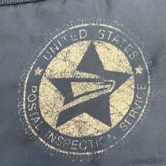 VINTAGE United States Postal Service Inspections Duffle Bag USPS BAG