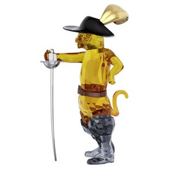 Swarovski Shrek Puss in Boots Crystal Figurine DreamWorks Character