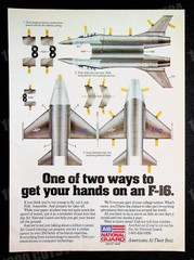 Air National Guard Model Air Plane 1989 Trade Print Magazine Ad Poster ADVERT