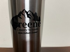 Greene County Schools 20 Ounce (Insulated With Lid) Travel Mug «New In Box»