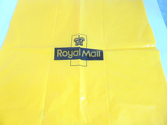 Royal Mail Yellow Plastic Bag – UK Royal Mail Yellow Plastic Back-Staging, Props