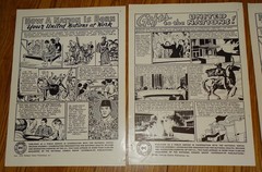 1955 United Nations DC Comics Single-Page Social Welfare Assembly Ad Sheets (3)